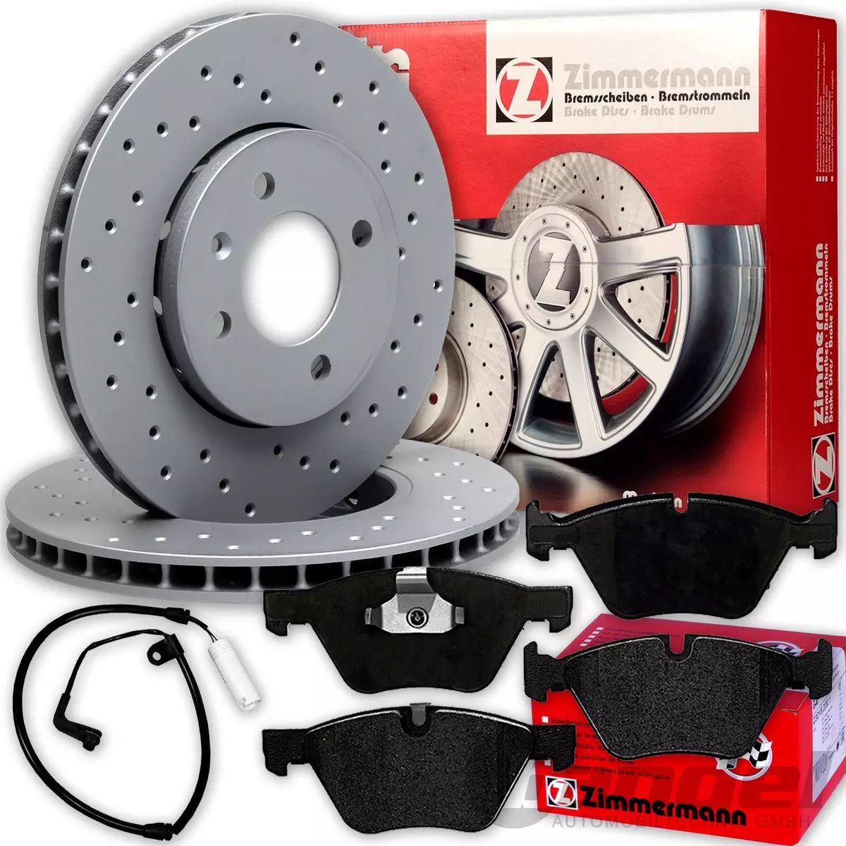 Гальмівні колодки і диски Zimmermann для SEAT Toledo III (5P2) 1.8 TFSI