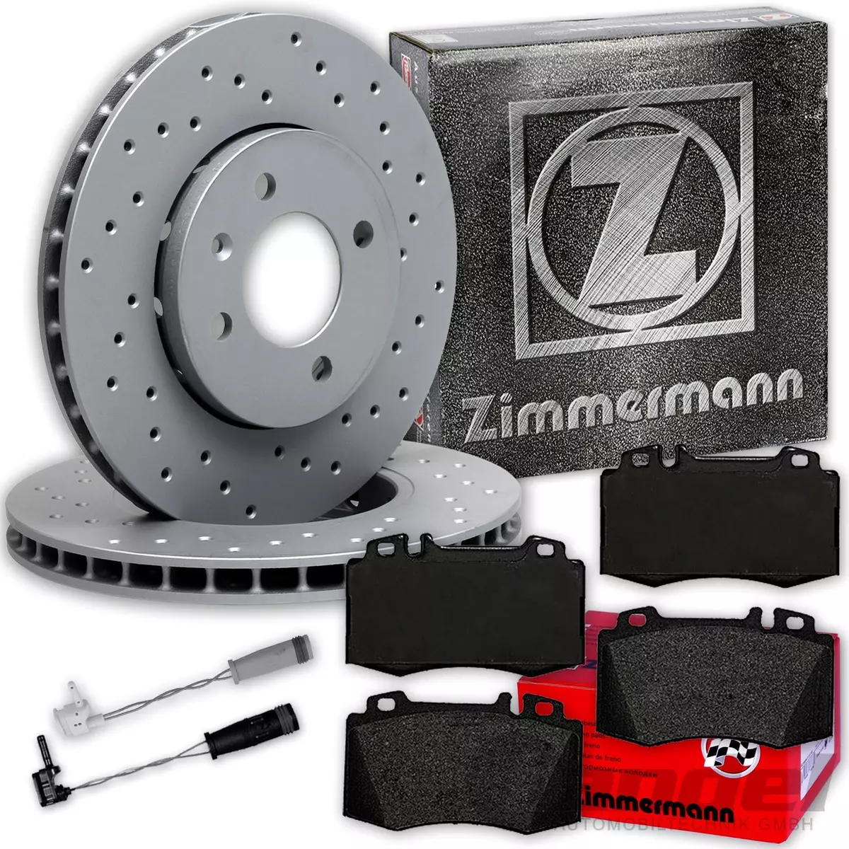 Гальмівні колодки та диски Zimmermann для MINI COUNTRYMAN (F60) Cooper S ALL4