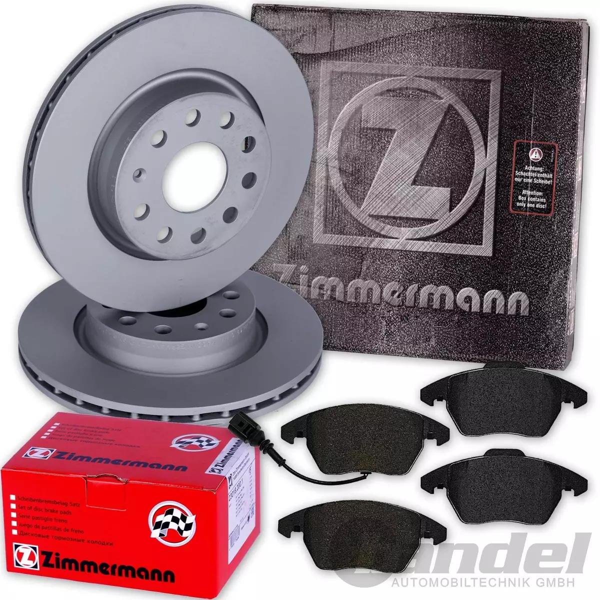 Гальмівні колодки та диски Zimmermann для VW POLO (9N_) - безпека та якість Гальмівні колодки та диски Zimmermann для VW POLO (9N_) - безпека та якість