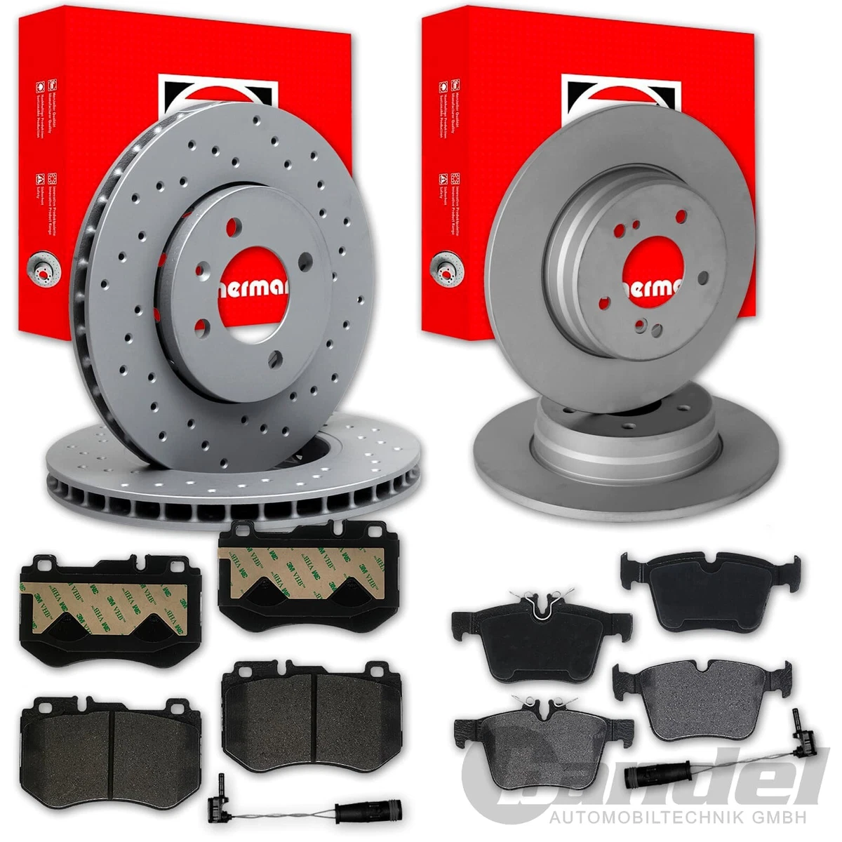 Найкращі гальмівні диски та колодки Zimmermann для Audi A3 (8V1, 8VK) Найкращі гальмівні диски та колодки Zimmermann для Audi A3 (8V1, 8VK)